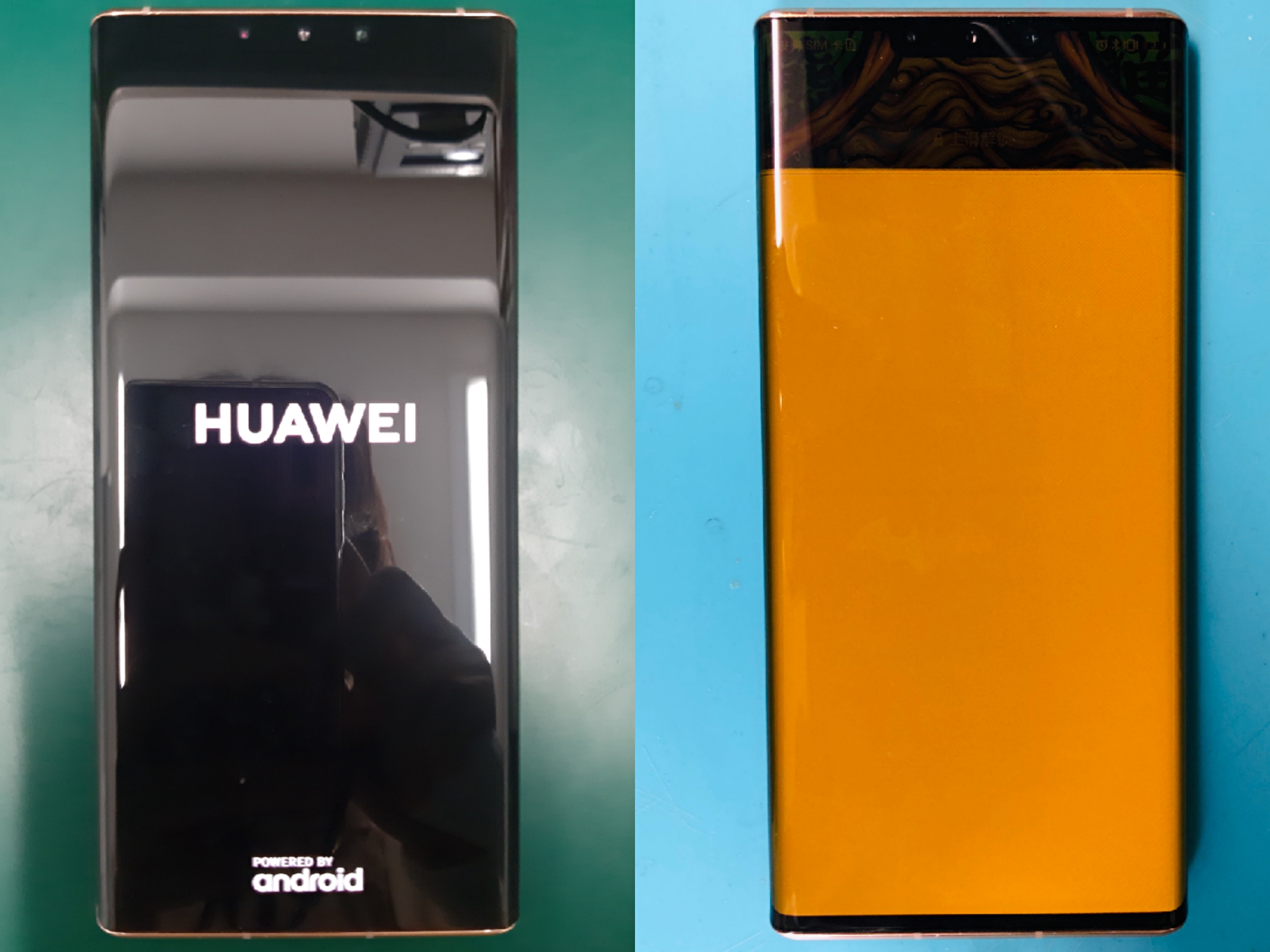 Huawei Mate 30 Pro 即日修理 東京】画面ひび割れ液晶破損修理 データ