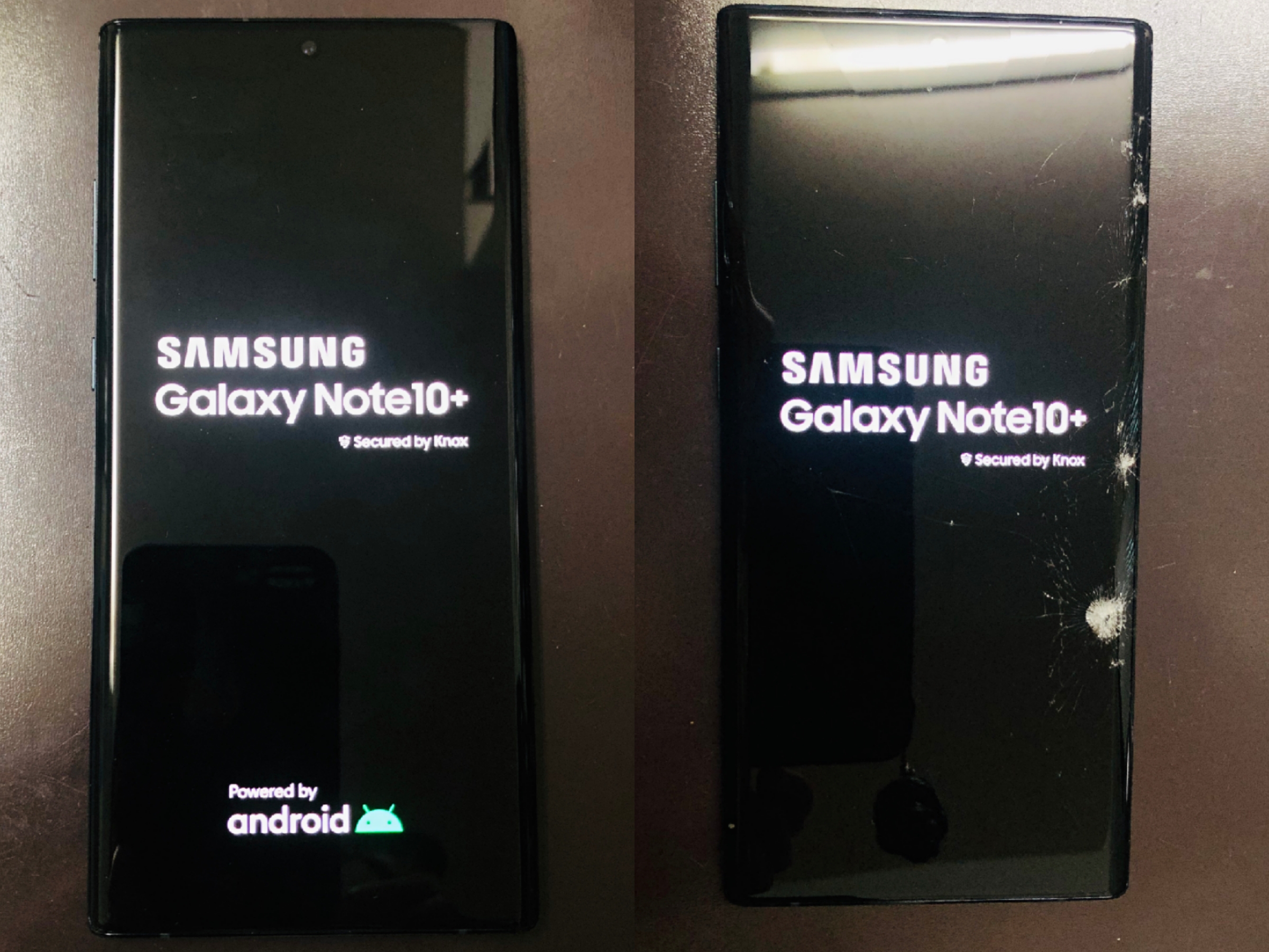 Galaxy Note10+ 256GB　液晶割れ