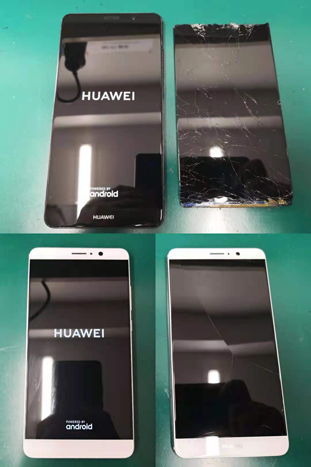 yutohuawei mate 9 black ブラック　液晶割れ HUAWEI Mate 9 即日修理】画面割れ 液晶破損 バキバキ データ
