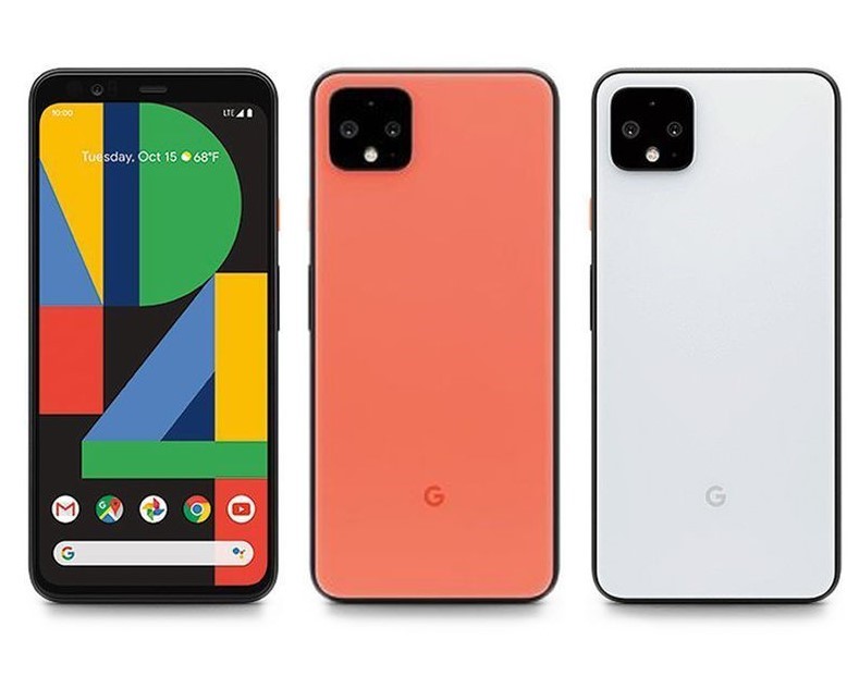 Google pixel4 simフリー ※画面割れ - スマートフォン本体