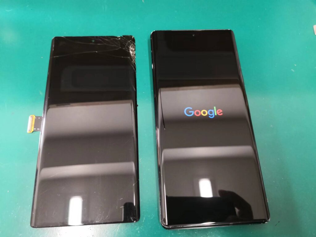 Google Pixel 6 Pro 】画面故障 液晶漏れ 映らない チカチカ タッチ